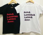 Pelo & Lambida & Latido & amor.